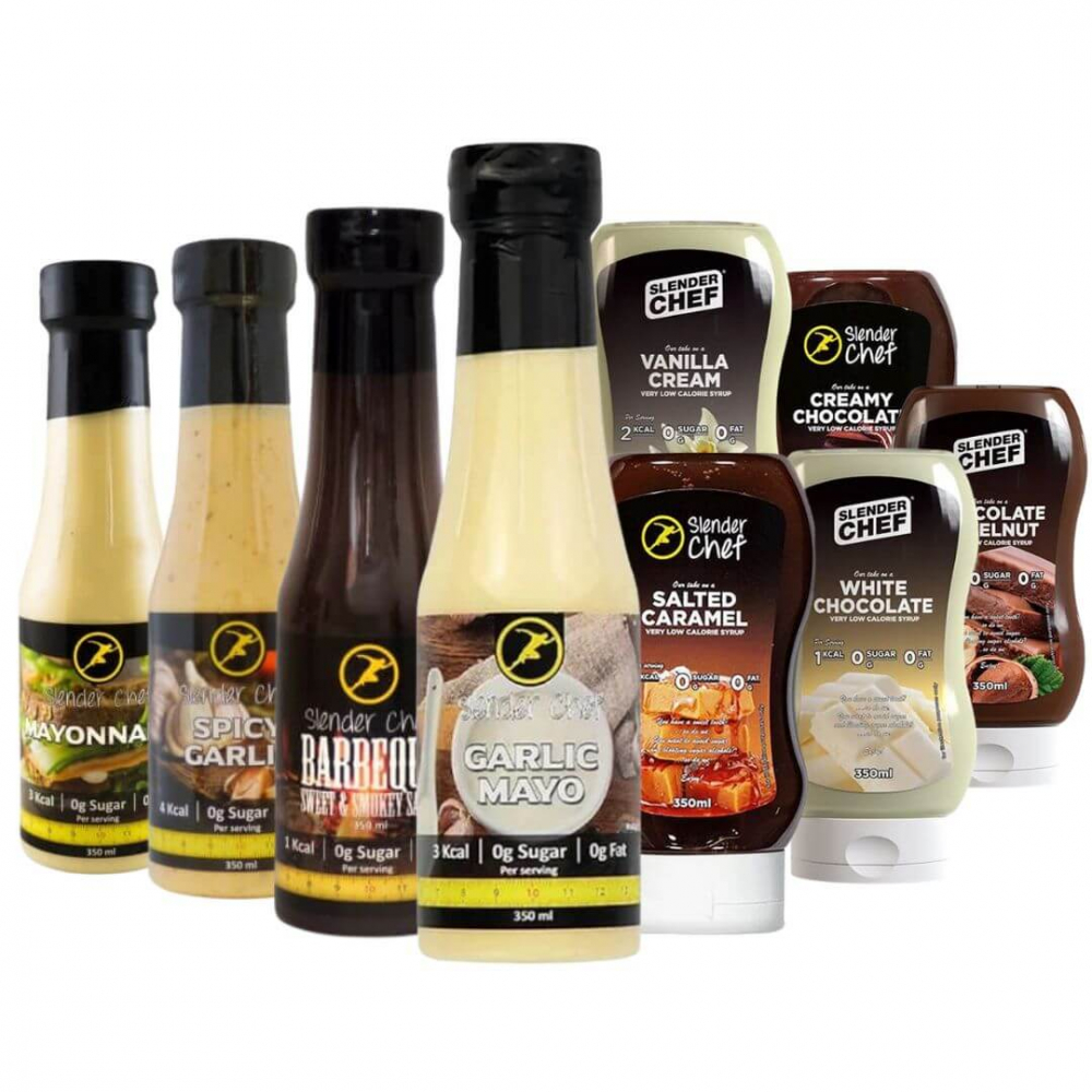 Slender Chef Dressing, 350 ml (Creamy Chocolate Syrup)