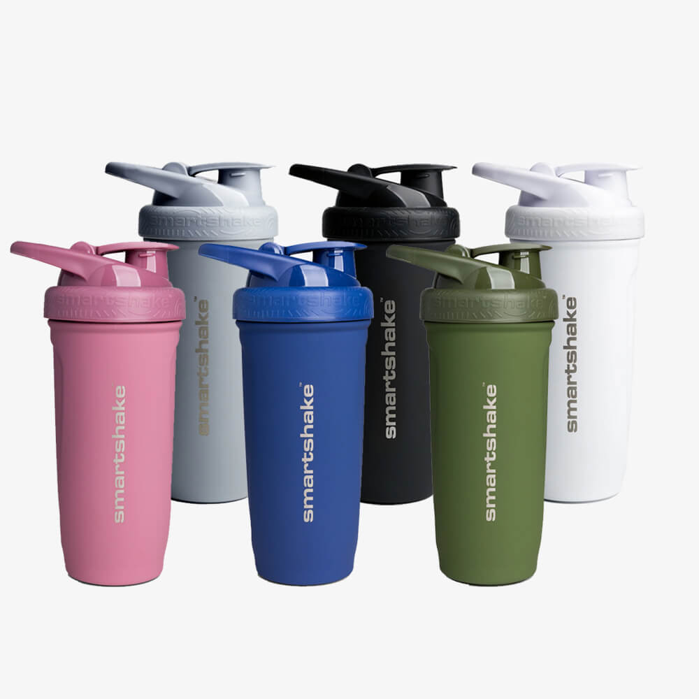 Smartshake Reforce Stainless Steel, 900 ml (Black)