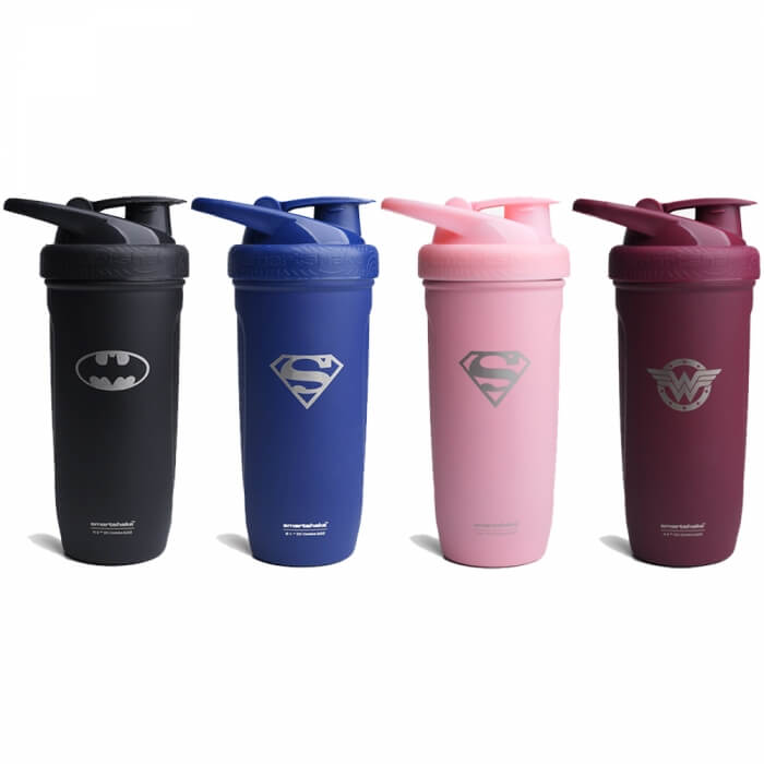 Smartshake DC Comics Reforce Stainless Steel, 900 ml (Supergirl)