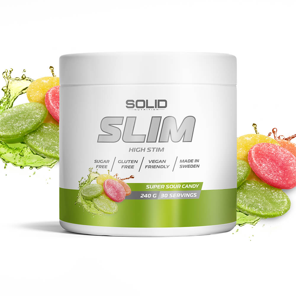 SOLID Nutrition SLIM, 240 g (Super Sour Candy)