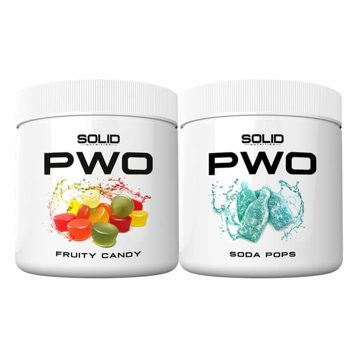 2 x SOLID Nutrition PWO, 230 g i gruppen Kosttillskott & Livsmedel / Prestationshöjare / Pre-Workout / PWO hos Tillskottsbolaget (SOLID584)