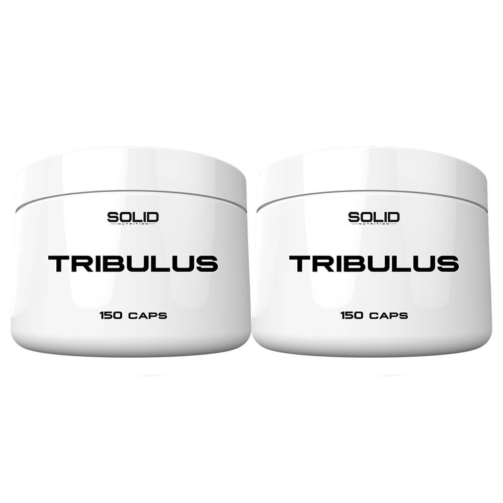 2 x SOLID Nutrition Tribulus, 150 mega caps