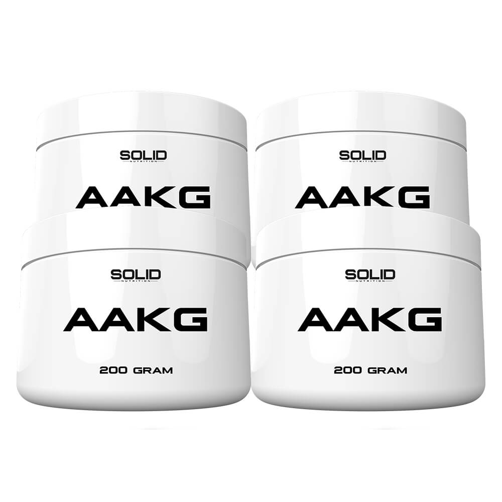 4 x SOLID Nutrition AAKG, 200 g