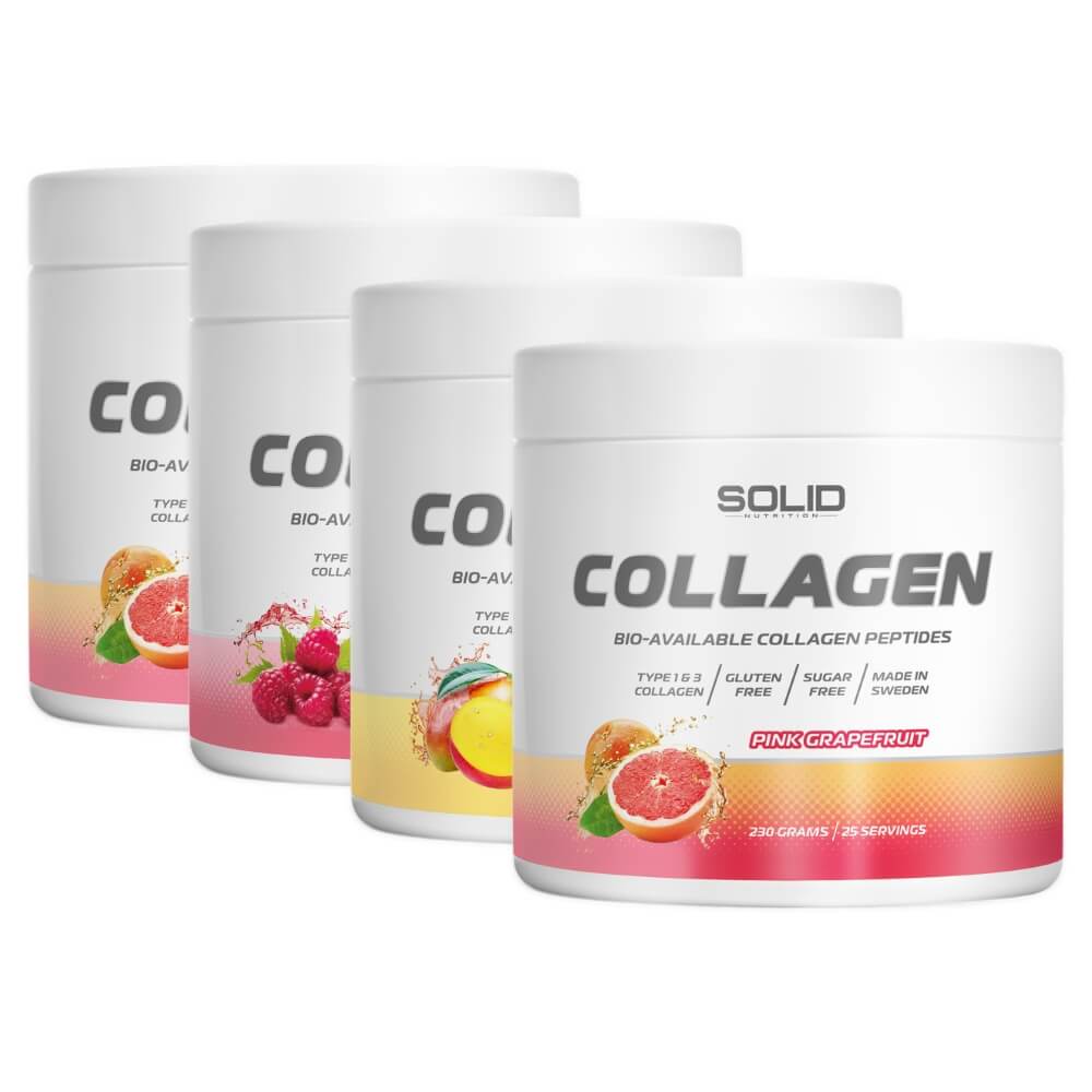 4 x SOLID Nutrition Collagen, 230 g