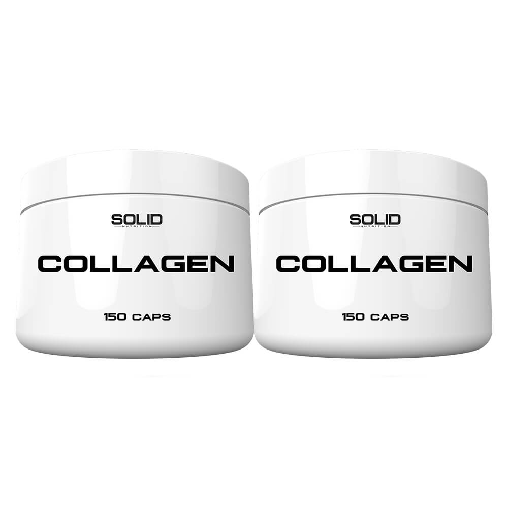 2 x SOLID Nutrition Collagen, 150 mega caps