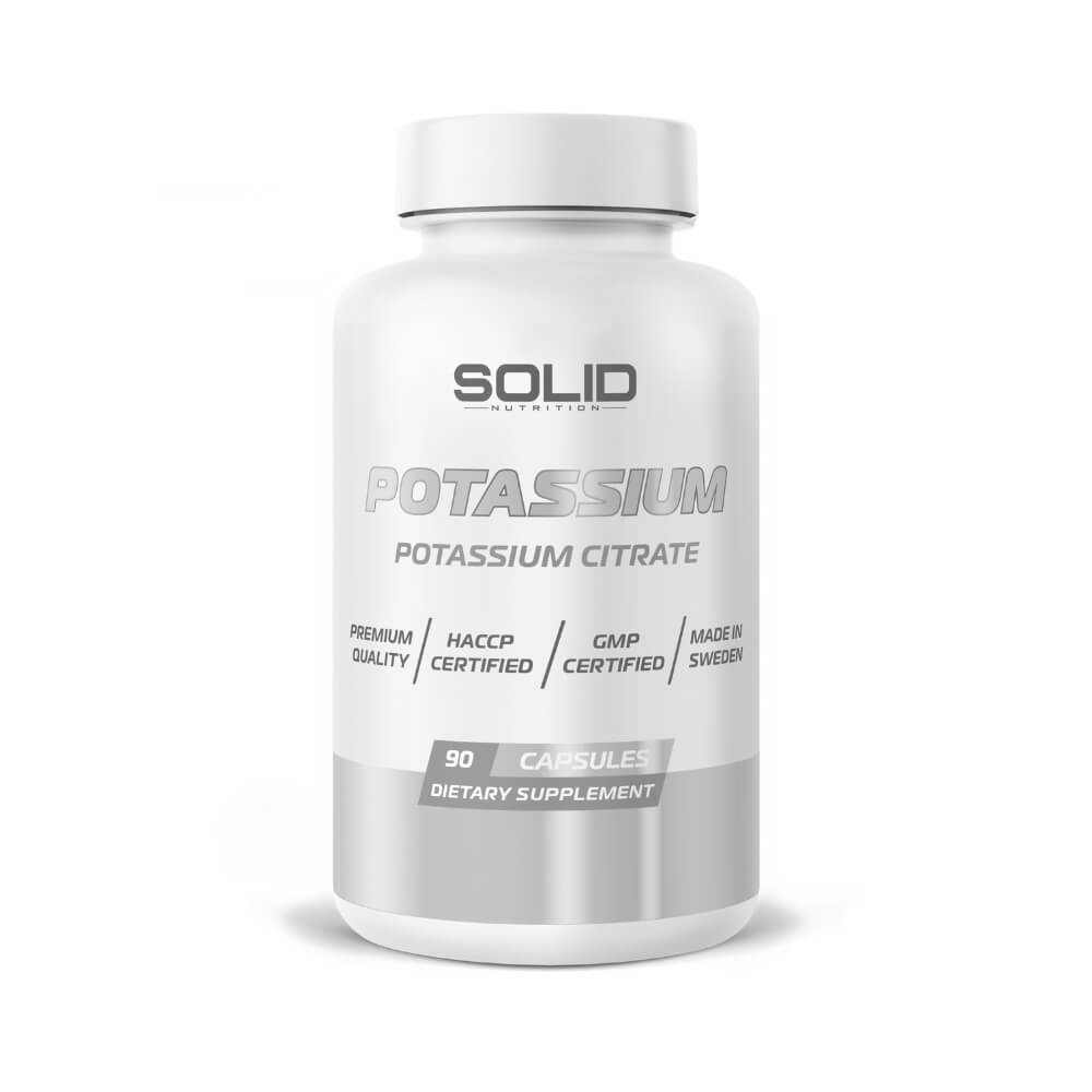 SOLID Nutrition Potassium, 90 caps