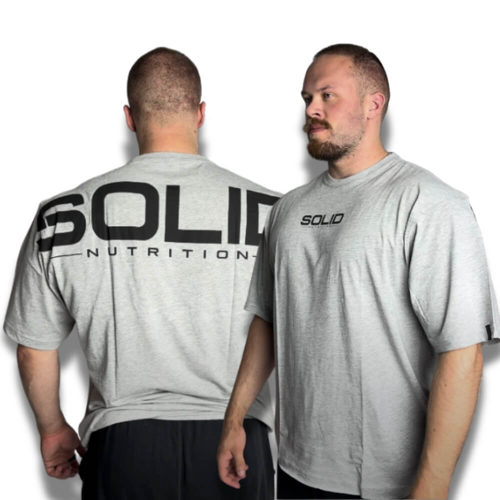 SOLID Nutrition Oversized Tee, grey/black (XXL)