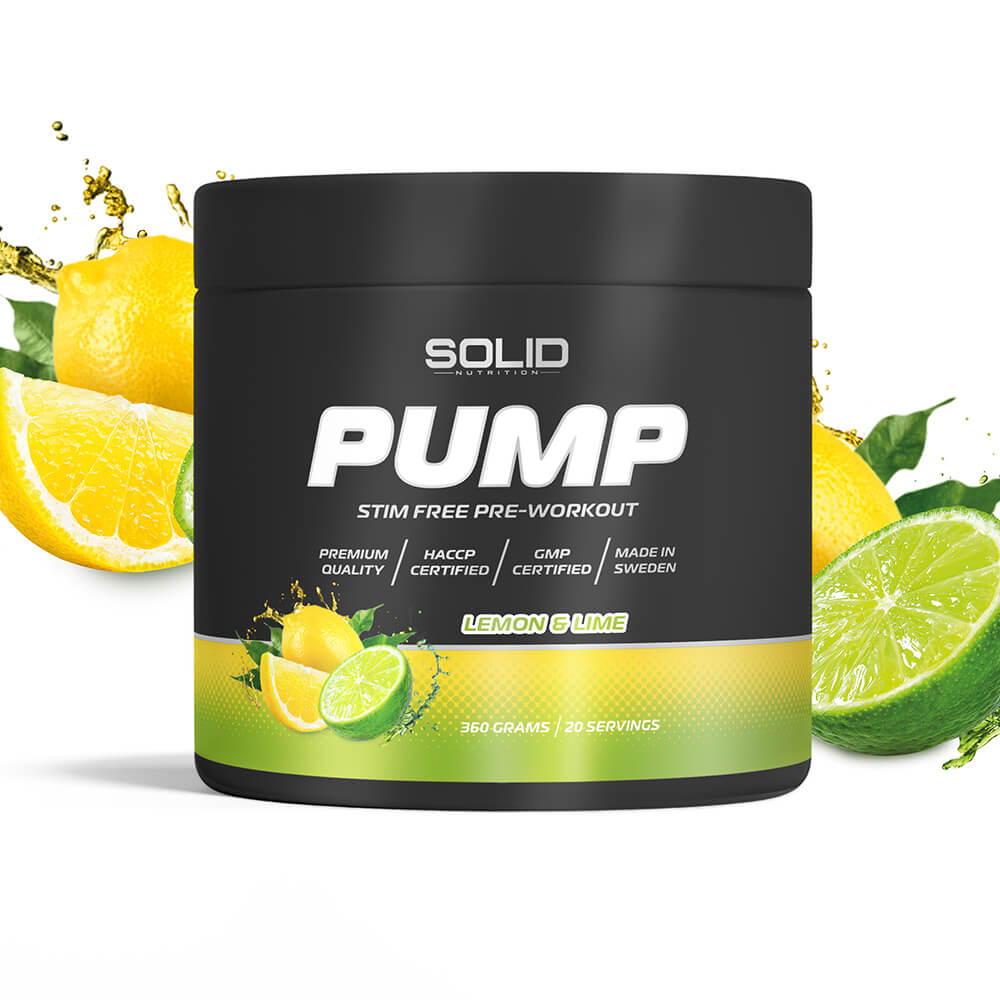 SOLID Nutrition BLACK LINE Pump, 360 g (Lemon/Lime)