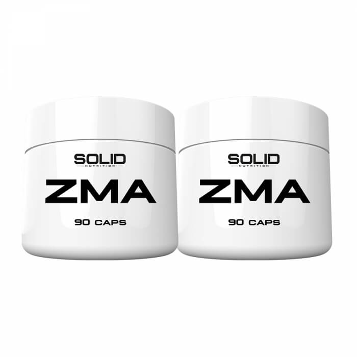 2 x SOLID Nutrition ZMA, 90 caps
