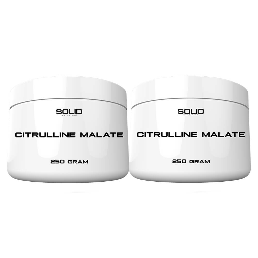 2 x SOLID Nutrition Citrulline Malate, 250 g