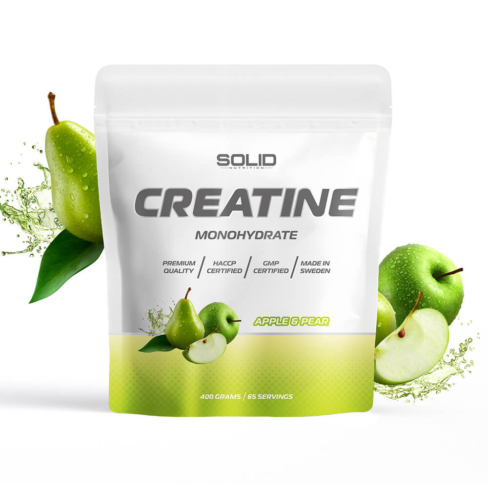 SOLID Nutrition Creatine Monohydrate, 400 g (Apple & Pear)