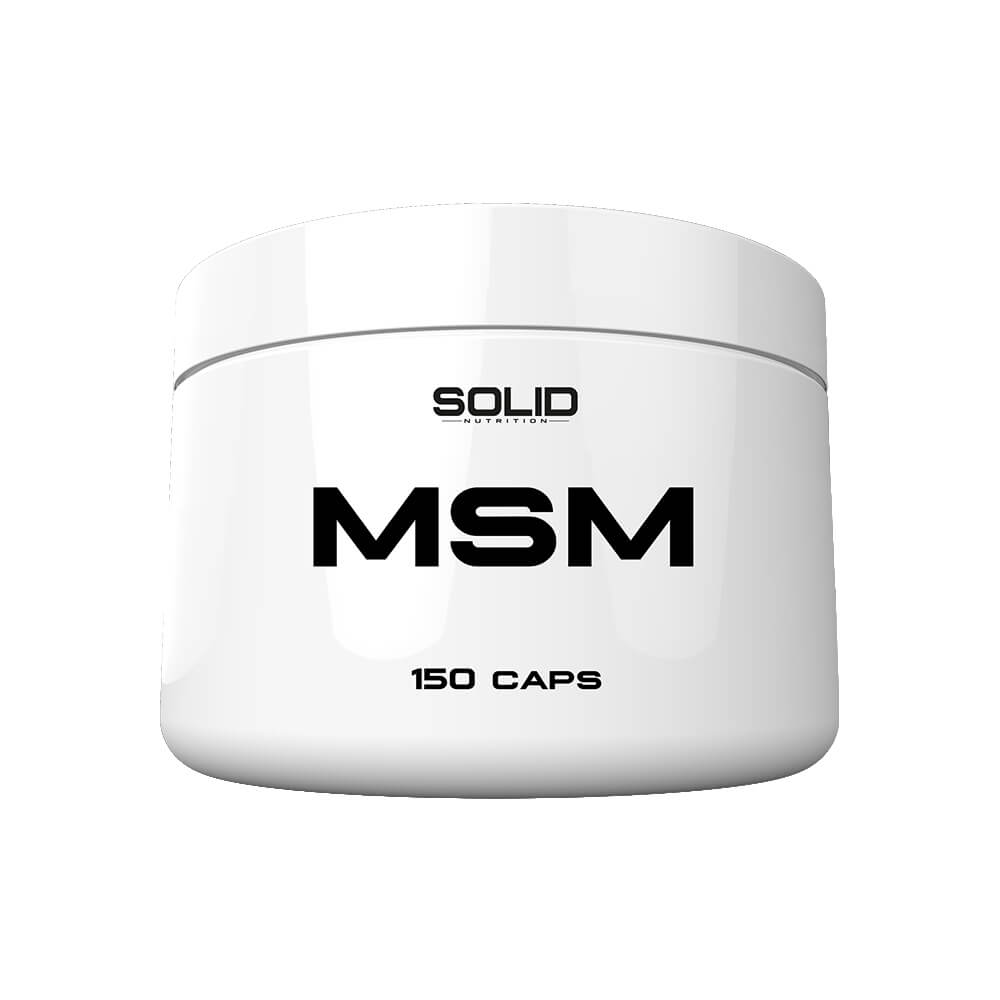 SOLID Nutrition MSM, 150 mega caps i gruppen Kosttillskott & Livsmedel / Ledhälsa / MSM hos Tillskottsbolaget (SOLID7633)