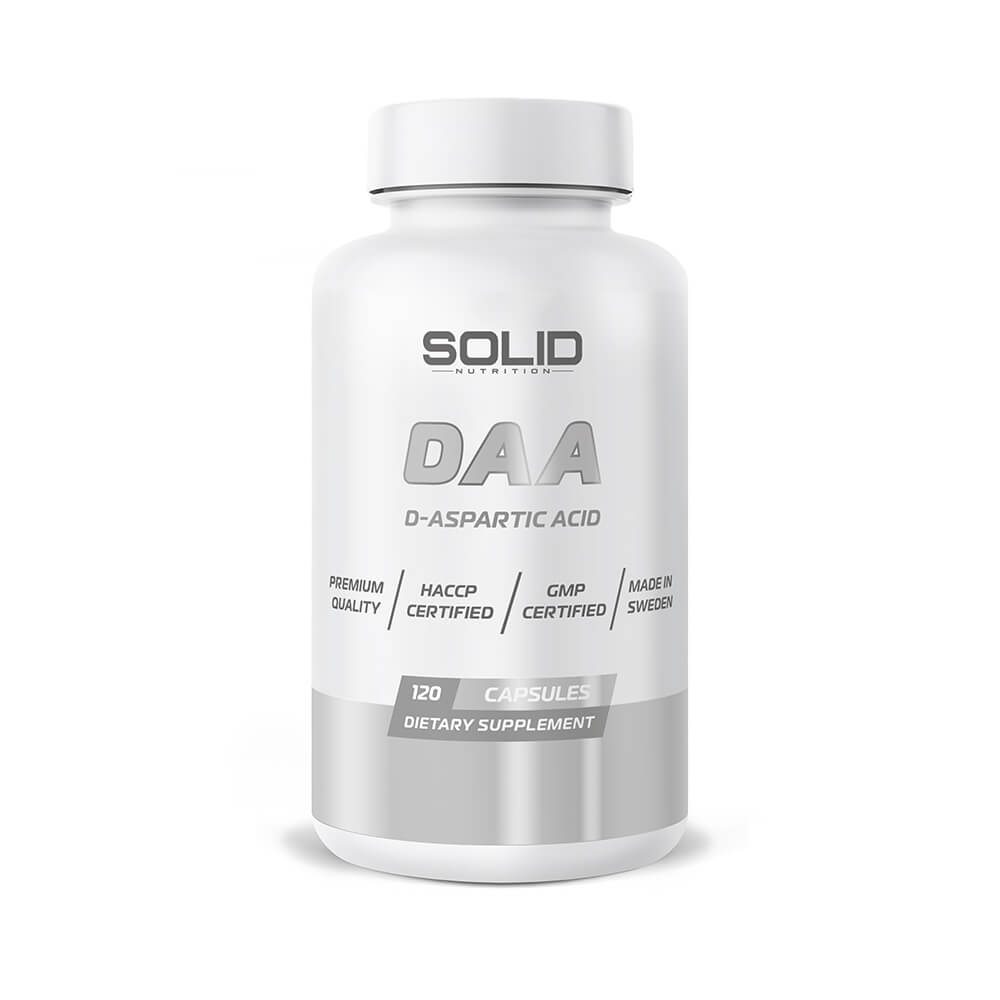 SOLID Nutrition DAA, 120 caps