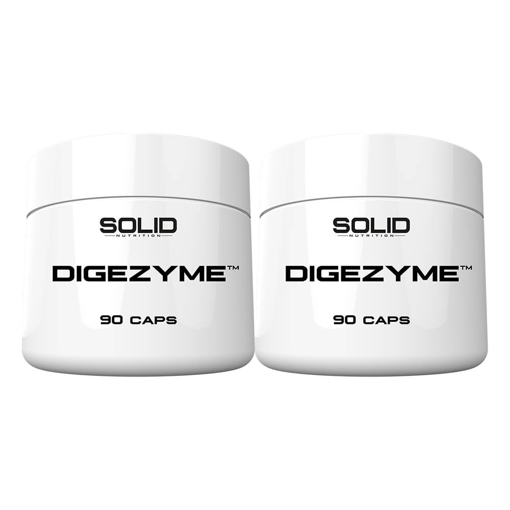 2 x SOLID Nutrition DigeZyme, 90 caps