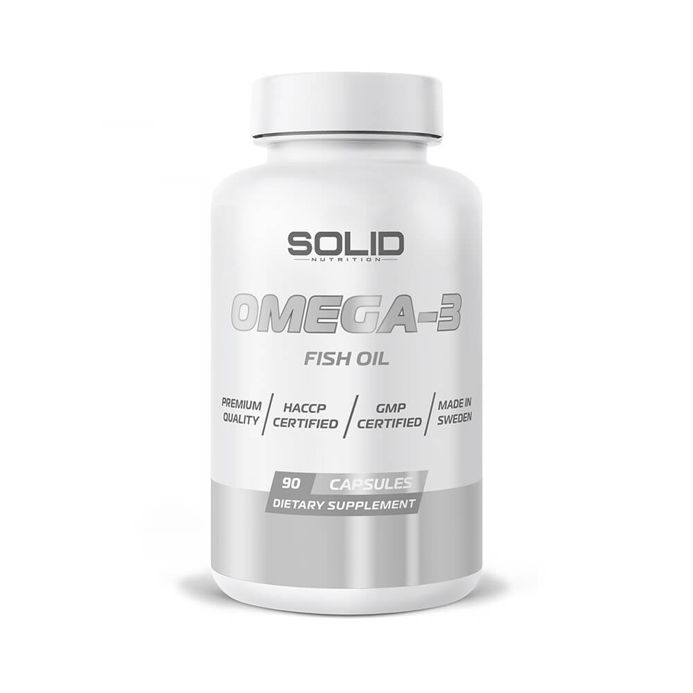 SOLID Nutrition Omega-3, 90 caps