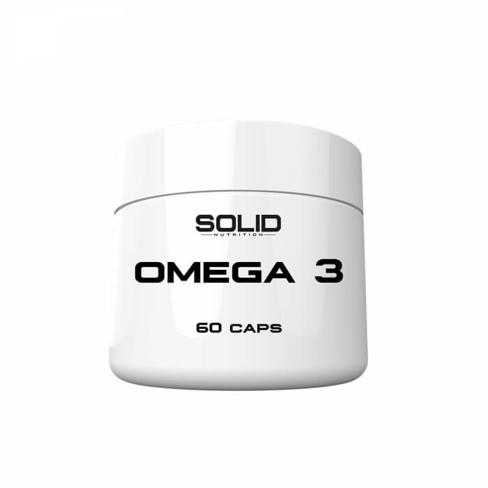 SOLID Nutrition Omega-3, 60 caps i gruppen Kosttillskott & Livsmedel / Omega-3 & Fettsyror / Omega-3 hos Tillskottsbolaget (SOLID7684)