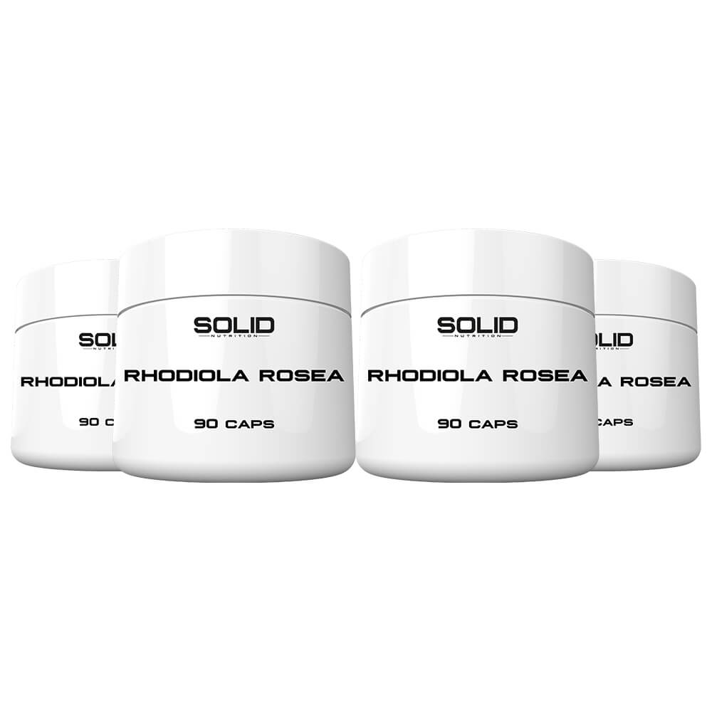 4 x SOLID Nutrition Rosenrot, 90 caps