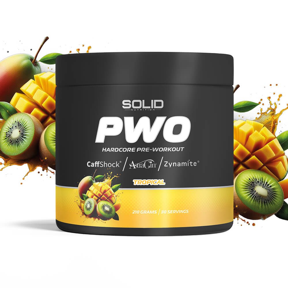SOLID Nutrition BLACK LINE PWO, 400 g (Tropical)