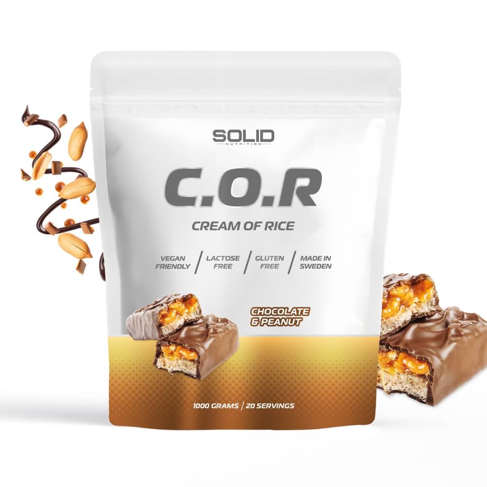 SOLID Nutrition Cream Of Rice, 1 kg (Chocolate & Peanut)
