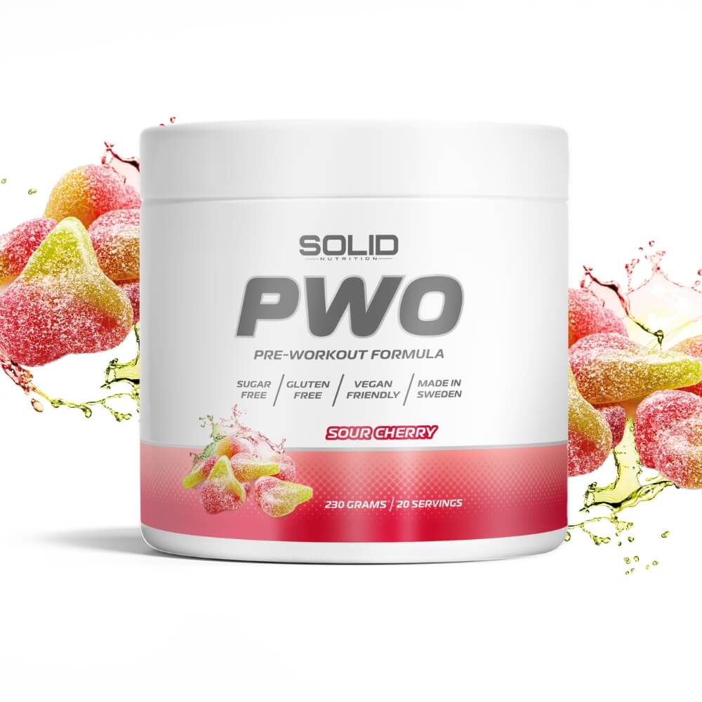 SOLID Nutrition PWO, 230 g (Sour Cherry)