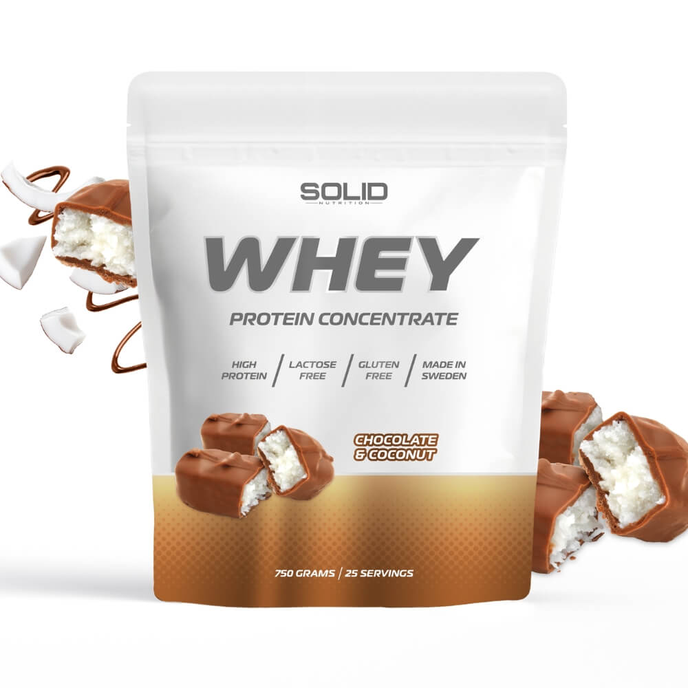 SOLID Nutrition Whey, 750 g (Chocolate & Coconut)
