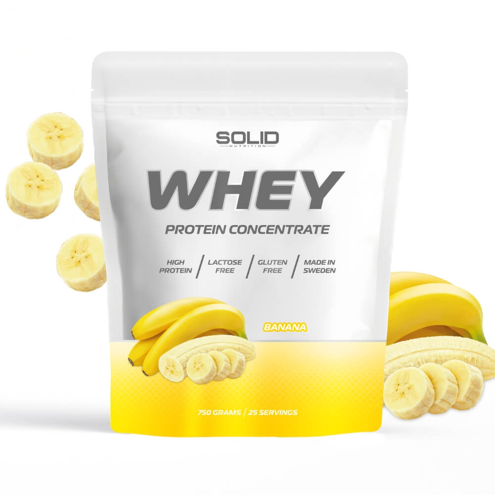 SOLID Nutrition Whey, 750 g (Banana)