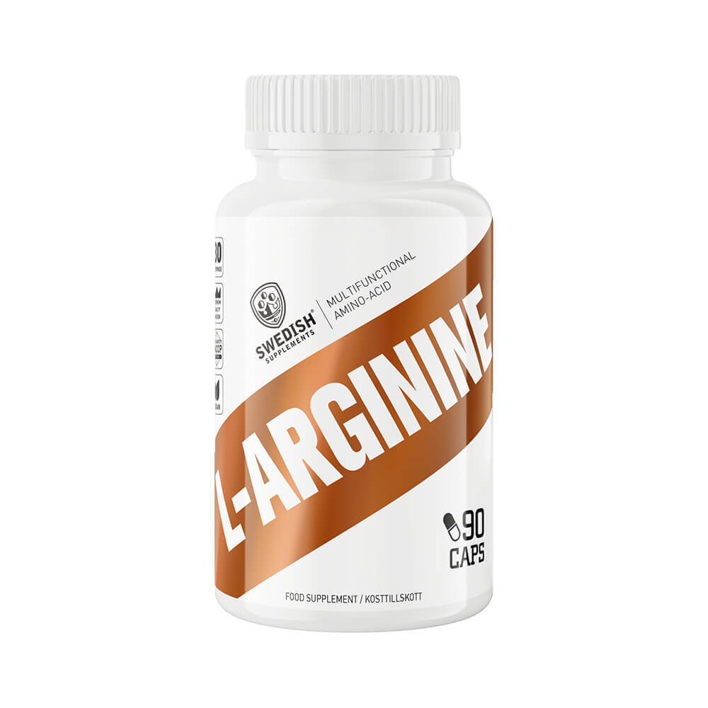 Swedish Supplements L-Arginine, 90 caps