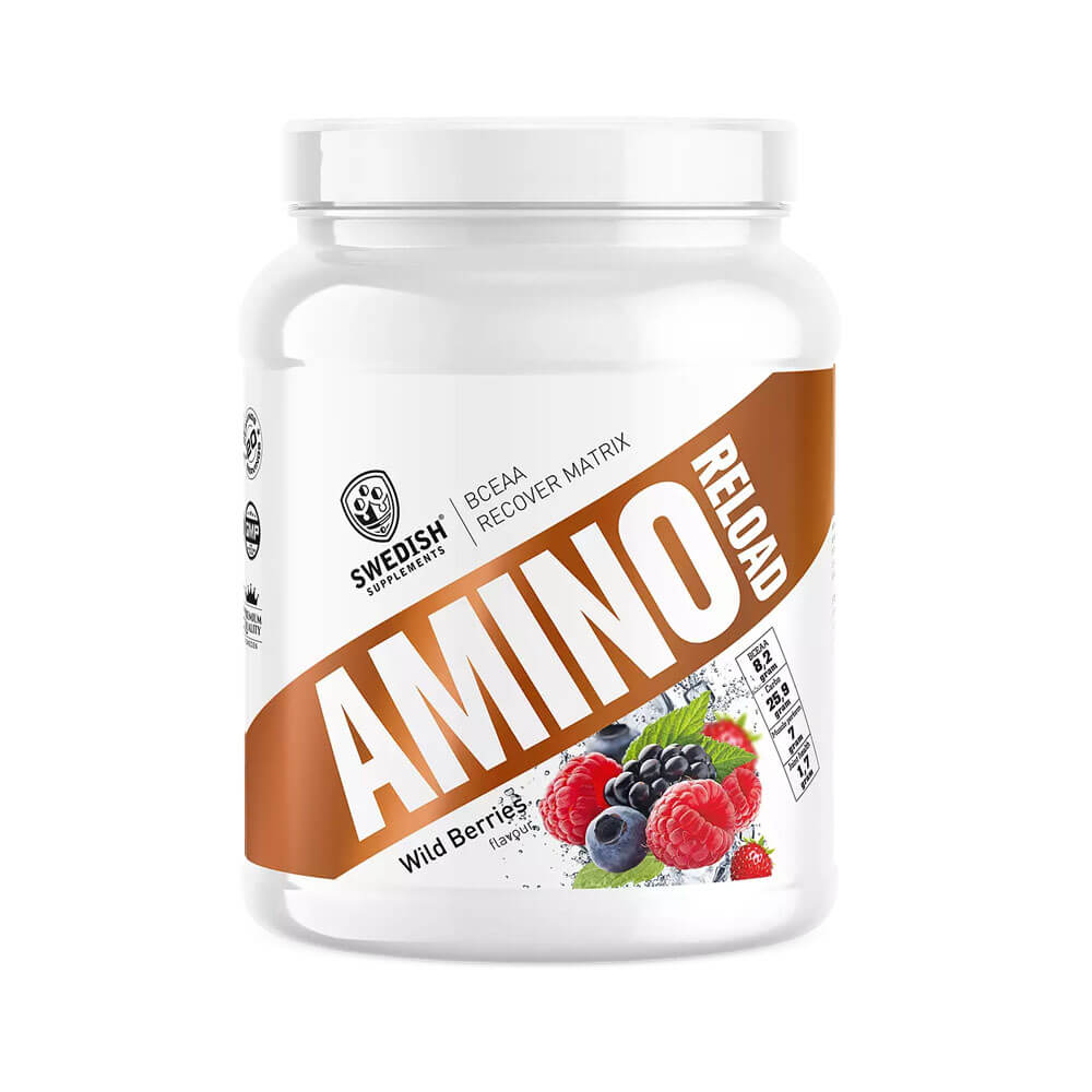 Swedish Supplements Amino Reload, 1 kg (Wild Berries)