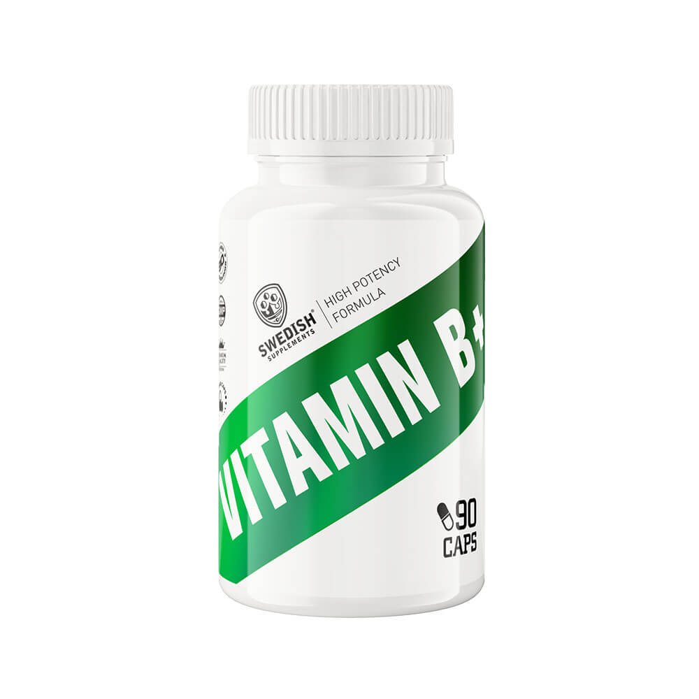 Swedish Supplements Vitamin B+, 90 caps