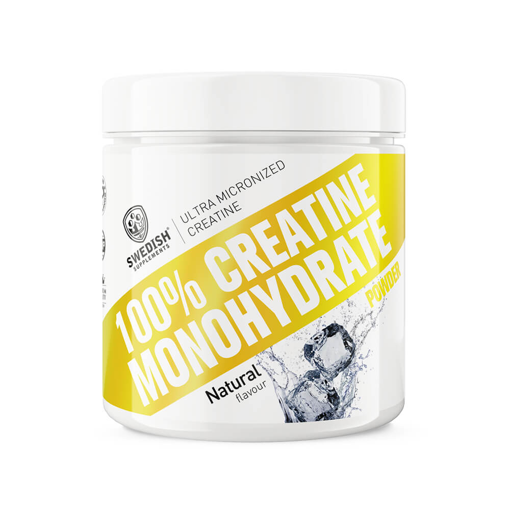 Swedish Supplements Creatine Monohydrate, 250 g i gruppen Kosttillskott & Livsmedel / Kreatin / Kreatinmonohydrat hos Tillskottsbolaget (SS7684)