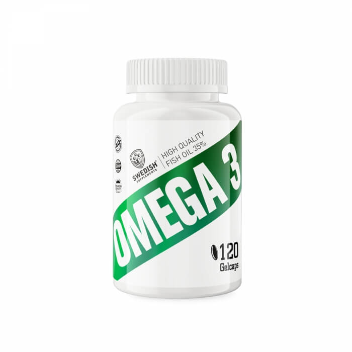Swedish Supplements Omega-3, 120 caps i gruppen Kosttillskott & Livsmedel / Omega-3 & Fettsyror / Omega-3 hos Tillskottsbolaget (SS8023)