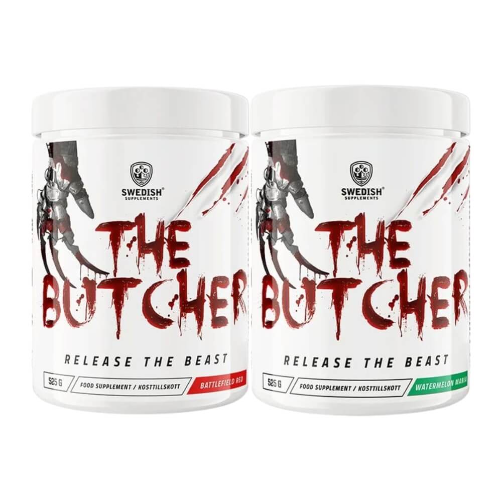 2 x Swedish Supplements The Butcher, 500 g