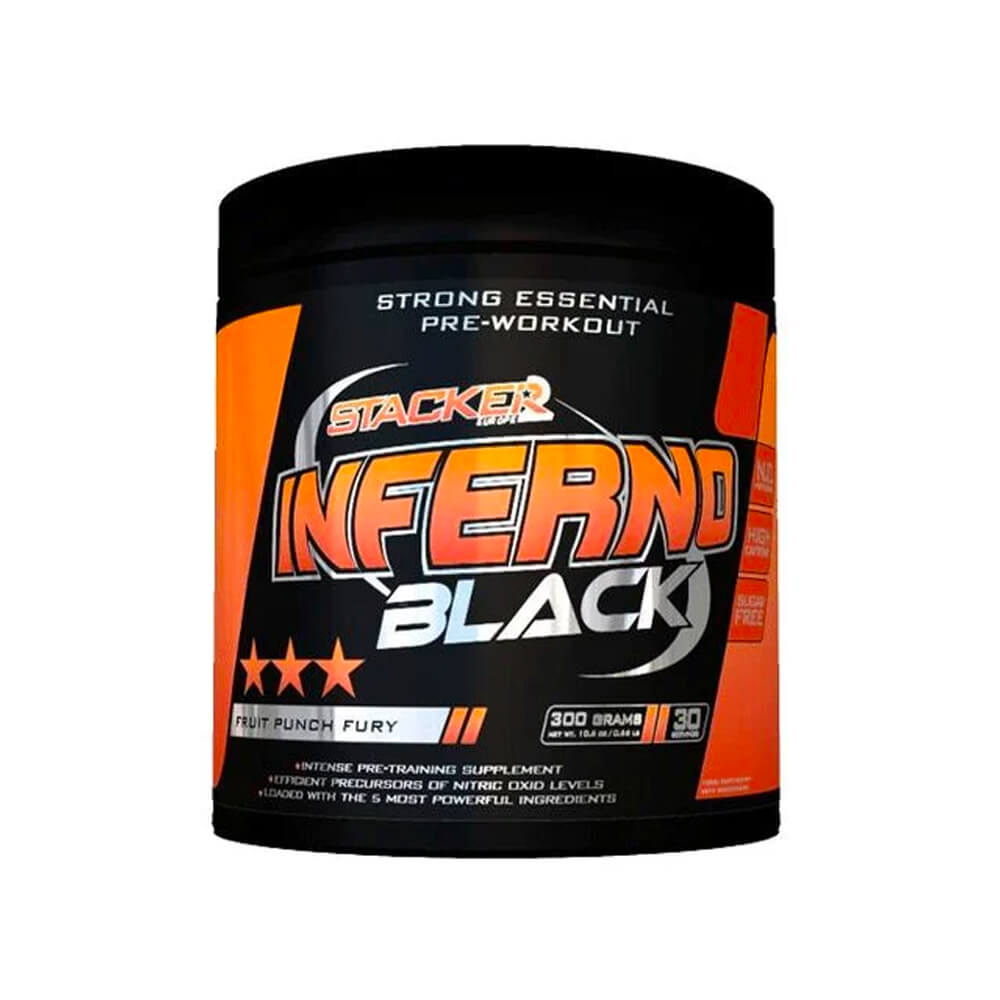 Stacker2 Inferno Black, 300 g (Fruit Punch Fury)