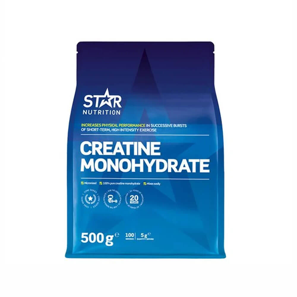 Star Nutrition Creatine Monohydrate, 500 g i gruppen Kosttillskott & Livsmedel / Kreatin / Kreatinmonohydrat hos Tillskottsbolaget (STAR009)
