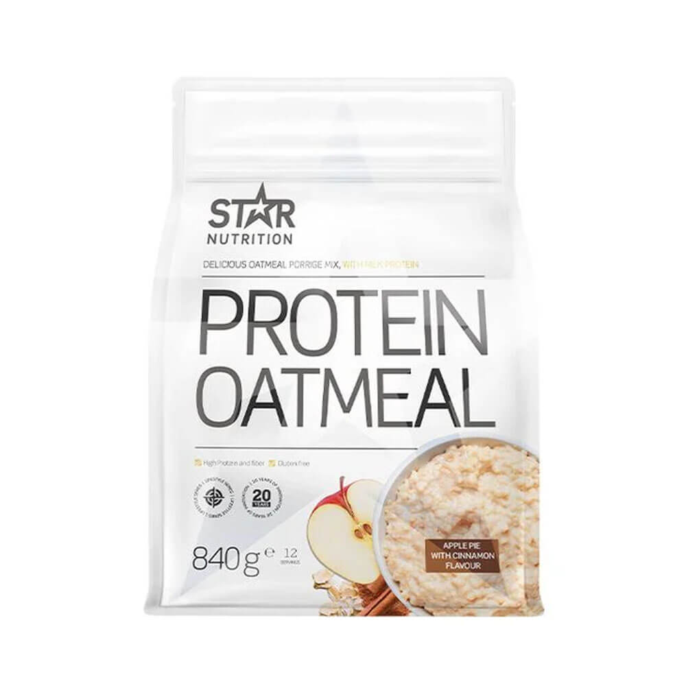 Star Nutrition Protein Oatmeal, 840 g (Apple Pie with Cinnamon)