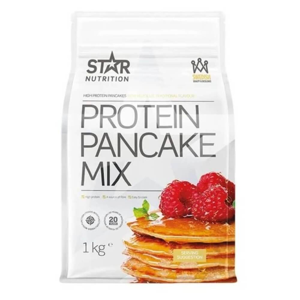 Star Nutrition Protein Pancake Mix, BIG SIZE - 1 kg i gruppen Kosttillskott & Livsmedel / Livsmedel / Proteinpannkakor hos Tillskottsbolaget (STAR986)