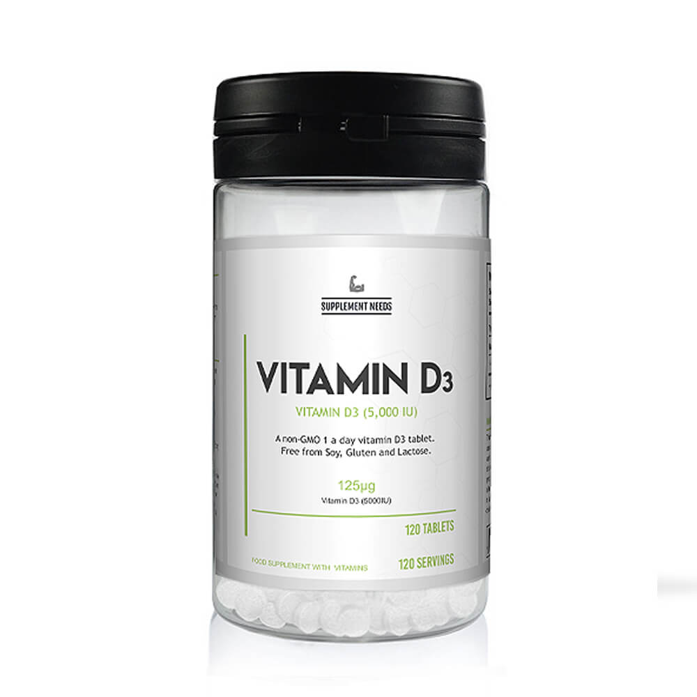 Supplement Needs Vitamin D3, 120 tabs