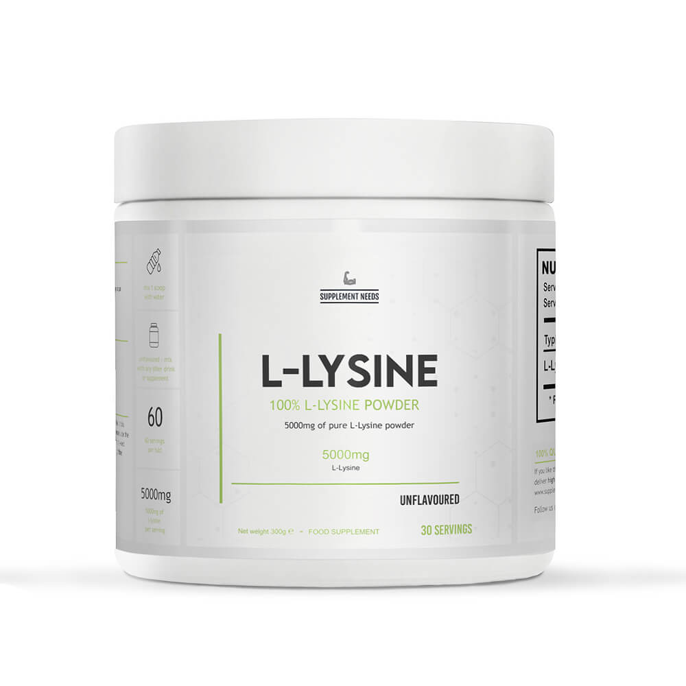 Supplement Needs L-Lysine, 300 g