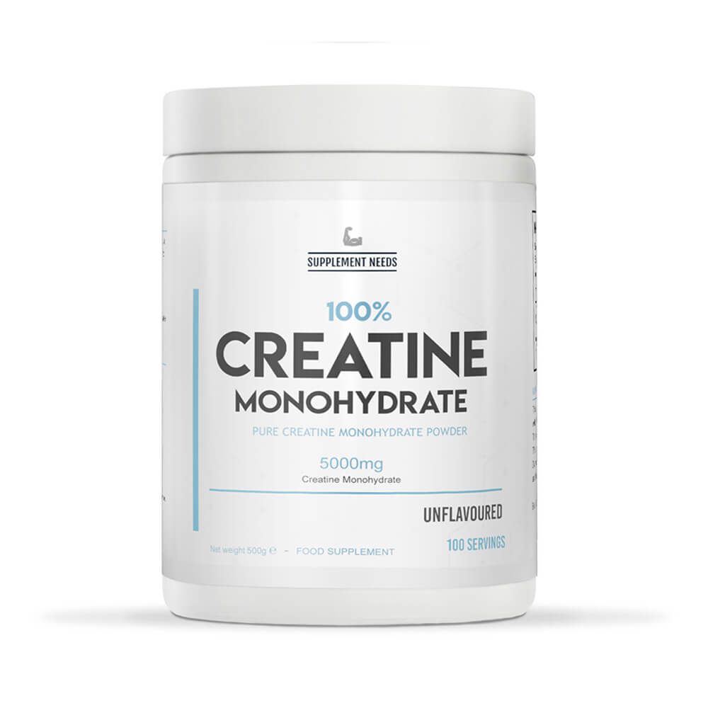 Supplement Needs Creatine Monohydrate, 500 g i gruppen Kosttillskott & Livsmedel / Kreatin / Kreatinmonohydrat hos Tillskottsbolaget (SUPPNEEDS7521)