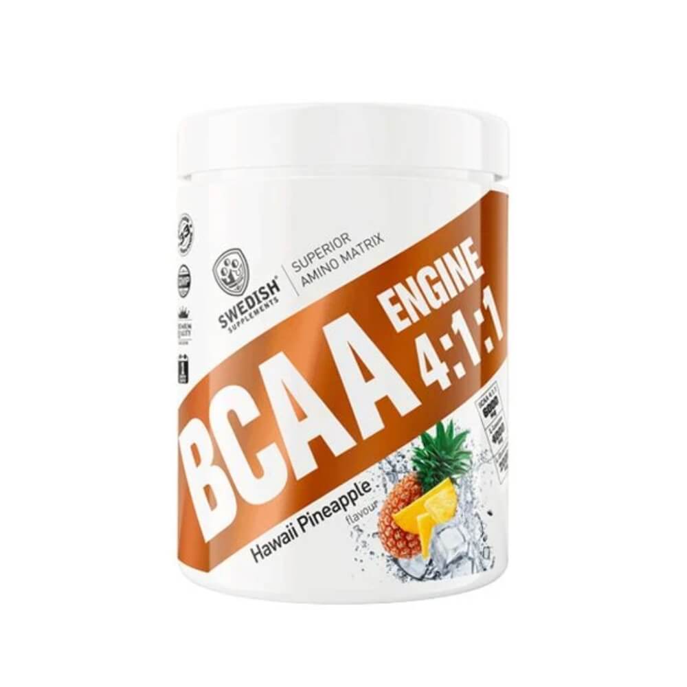 Swedish Supplements BCAA Engine 4:1:1 (Strawberry Midsummer)