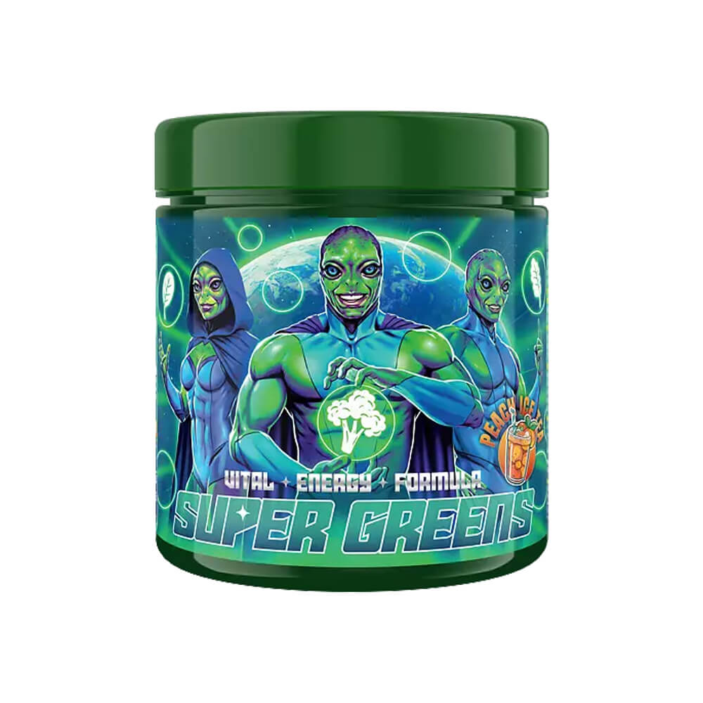 Swedish Supplements Super Greens, 250 g (Peach Ice Tea)