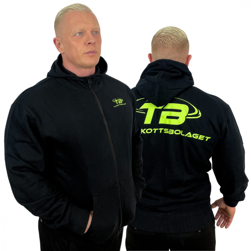Tillskottsbolaget Zip Hoodie, black (S)
