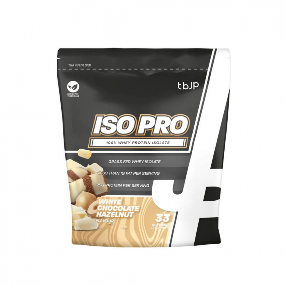 Trained By JP IsoPro, 33 serv. (White Chocolate Hazelnut)