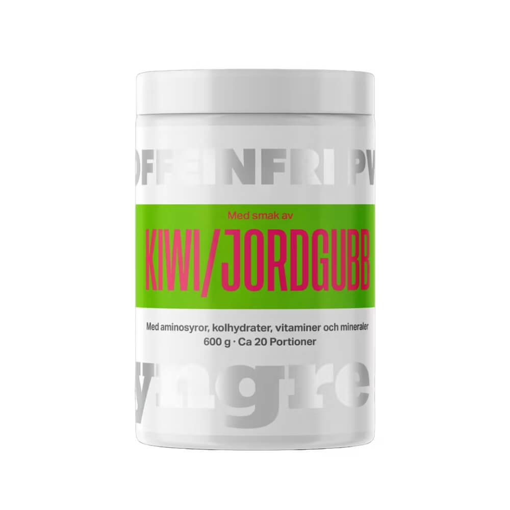 Tyngre Koffeinfri PWO, 600 g (Kiwi/Jordgubb)