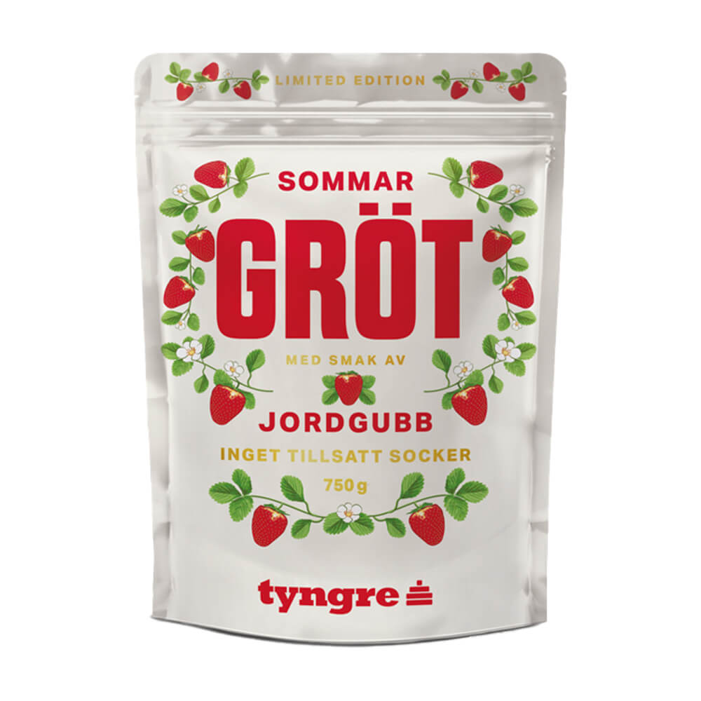 Tyngre Proteingröt, 750 g (Jordgubb)