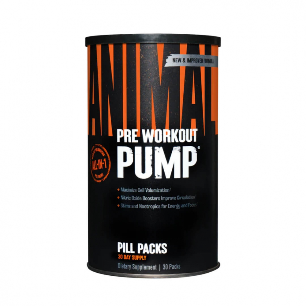 Universal Nutrition Animal Pump, 30 pack