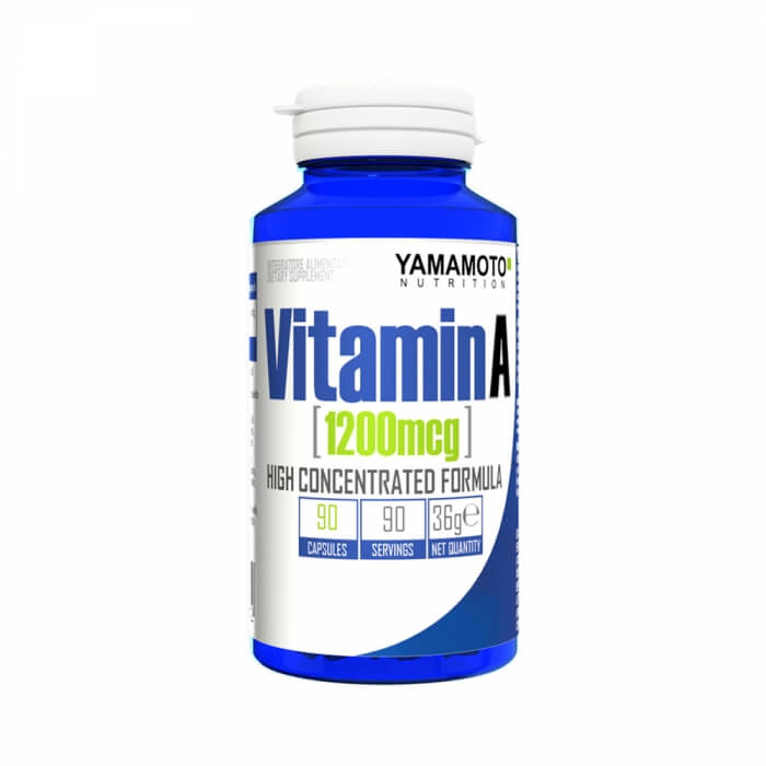 Yamamoto Nutrition Vitamin A, 90 caps i gruppen Kosttillskott & Livsmedel / Vitaminer / A-vitamin hos Tillskottsbolaget (YAMAMOTO891)