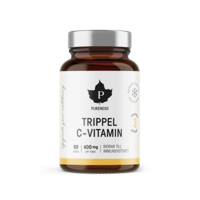 Pureness Trippel C-vitamin, 60 caps
