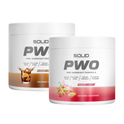 2 x SOLID Nutrition PWO, 230 g