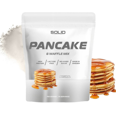 SOLID Nutrition Pancake & Waffle Mix, 750 g